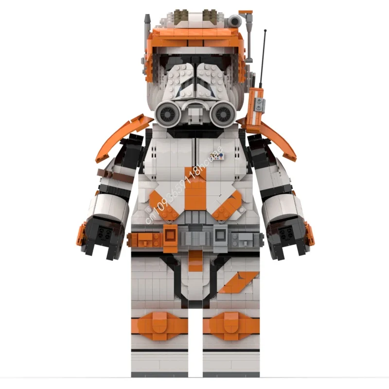 

2809 шт. Moc Star Battle Commander Cody Phase 2 Мегафигурка Модель Строительные блоки Кирпичи Diy Творческая сборка Подарок ребенку