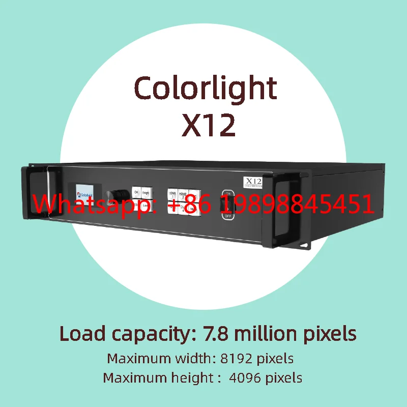 Best Price Colorlight X12 Multi-Function 4K 8K LED Display Controller 7.2M Pixels 12 Gigabit Ports Video Processor