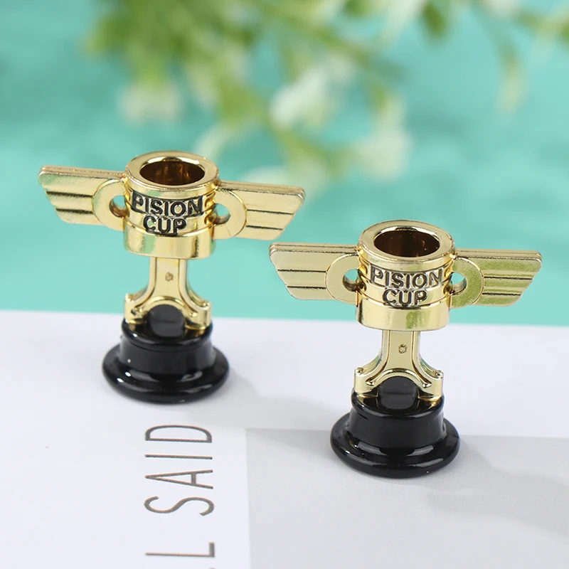 XM 1pc new PISTON CUP Gold Championship Trophy Toy Model Christmas Gift For Children Collect Gifts
