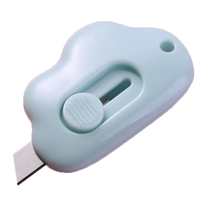 Cute Cloud Shape Mini Utility Knives Box Cutter Retractable Letter Opener Portable Carton Opener