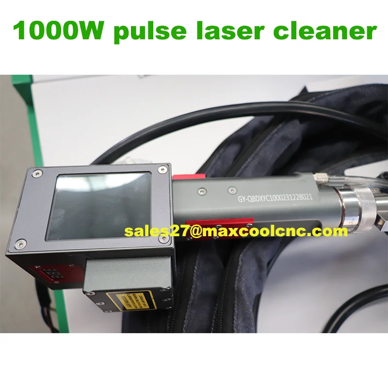 2025 New High-Power Air-Cooled Pulse Laser Cleaning Machine for Mold Cleaning Wood Furniture Paint Removal