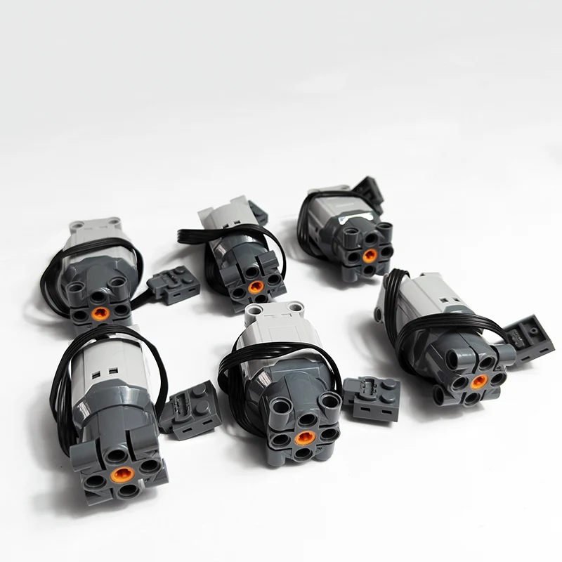 New Technical L Motor 88003 Building Blocks Bricks L-Motor Requires 88000 MOC Power Functions Set for Vehicle DIY Car Toys view 3