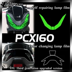 Прозрачная защитная пленка для передних фар Honda PCX160