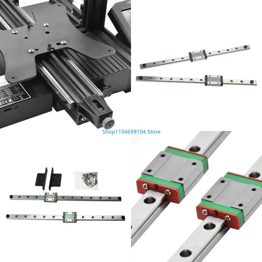 

for Ender3/Ender3 V2 Y-Axis Upgrade Dual Guide 300mm Linear Guide