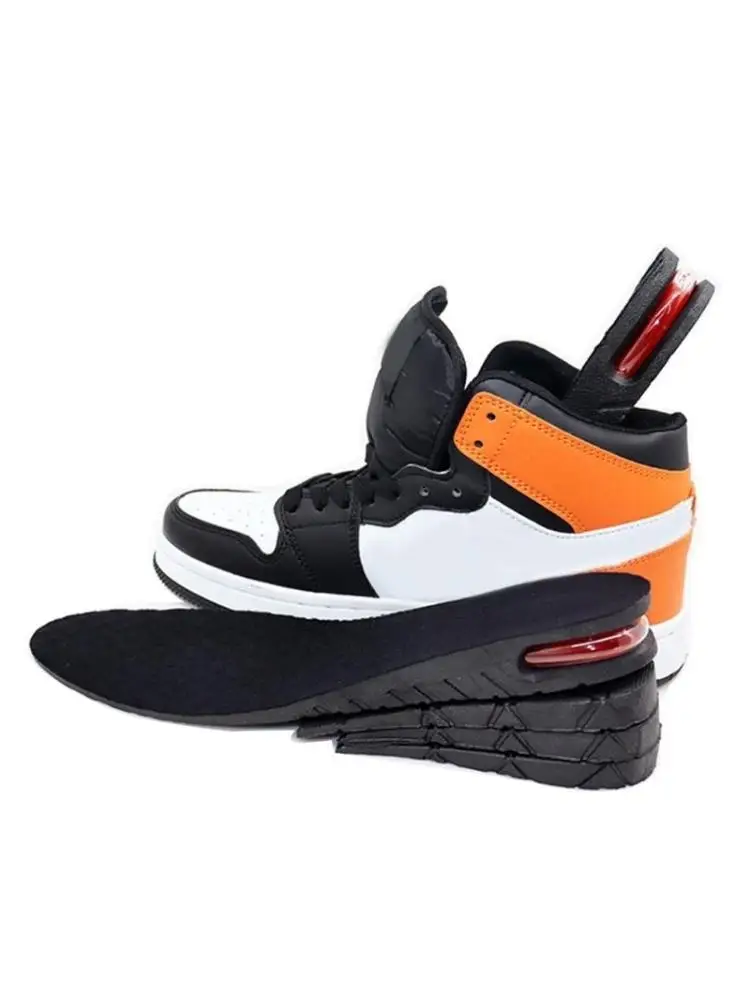

R6FE Shockproof Height Increase Insole Cushion Breathable Height Lift Shoes Inserts Invisible Boosting Lifts Insoles