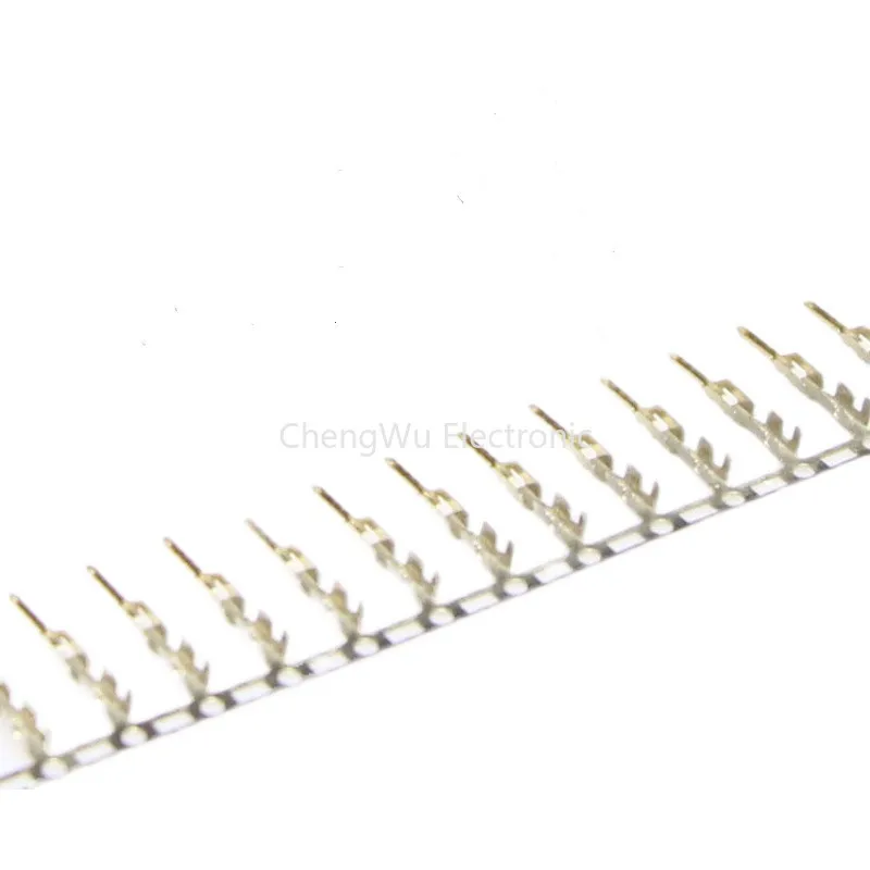 100pcs 2540 Male Terminal Crimp Pins for 3Pin & 4Pin PC Fan PWM Cable Power Connector Shell