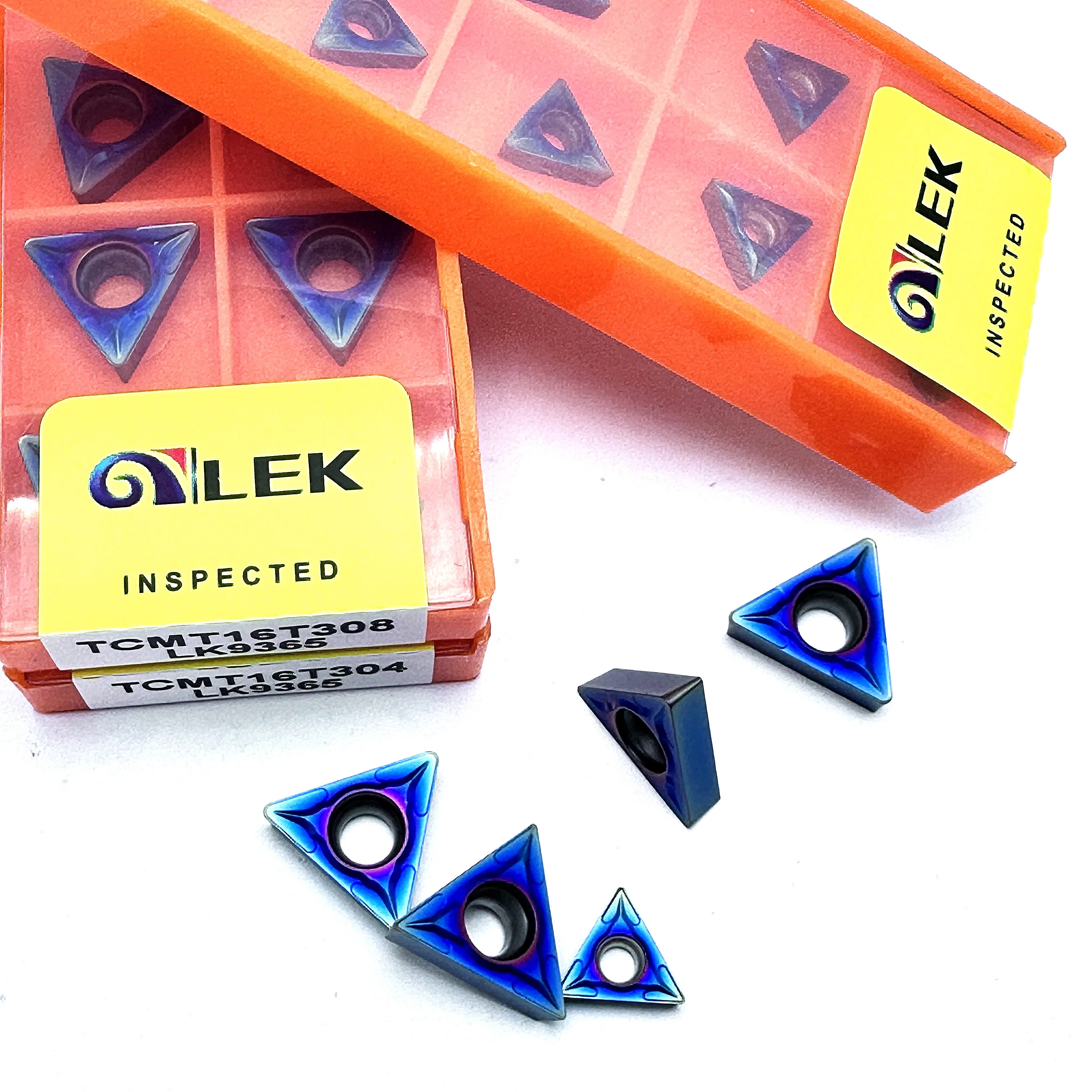 

TCMT110204 TCMT16T304 TCMT16T308 Твердосплавная вставка для обработки стали Токарный станок с ЧПУ Режущий инструмент с нанопокрытием Внутренний токарный инструмент