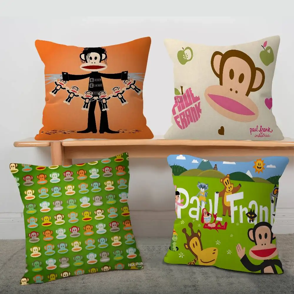 Logo P-Pauls F-Frank Cushion Cover Pillow Cover Decor Pillowcase Printed Cushion Case for Couch