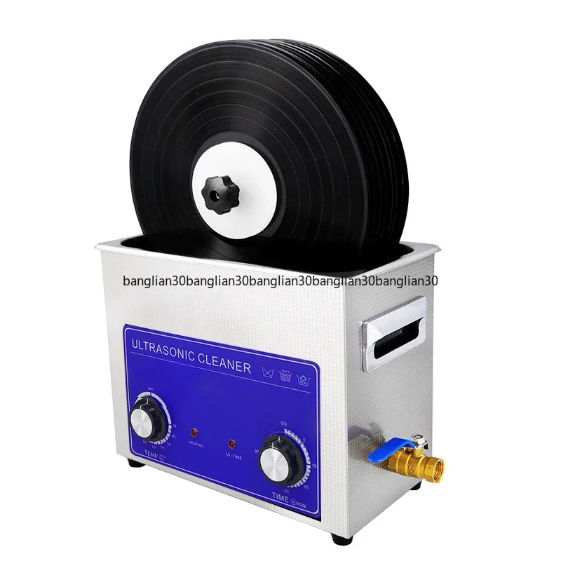 Suitable for vinyl record ultrasonic cleaning machine 6L small stainless steel automatic bracket household dishwasher