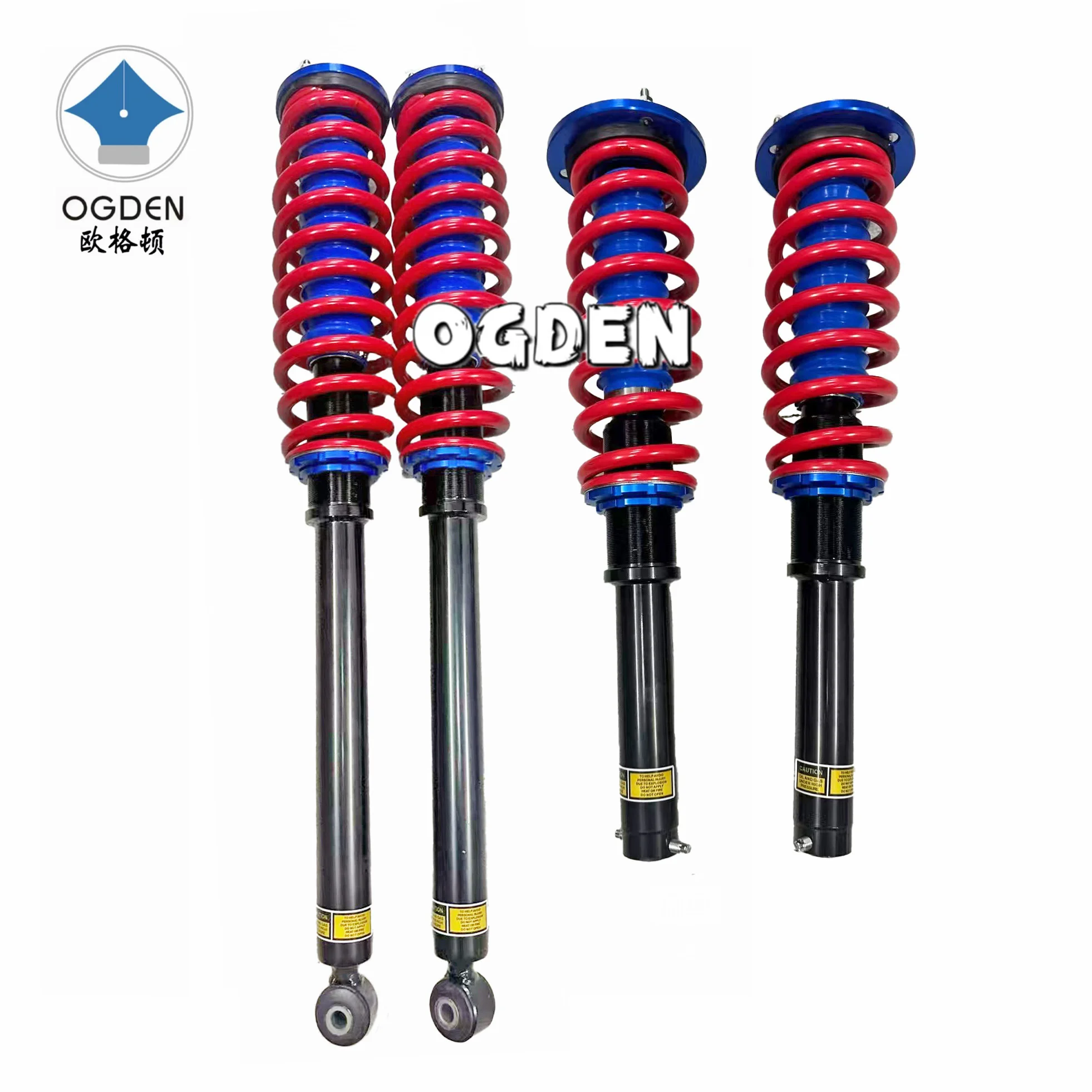 4 Pcs Front Rear Hydraulic ABC to Coil Spring Shock Strut Conversion Kit For Mercedes 2MATIC W220 2203201538 2203206113