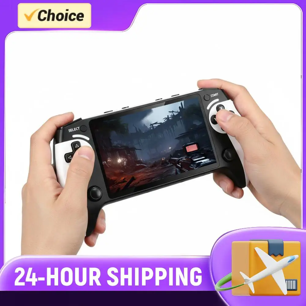 

Handheld Game Console 5.5 Inch Screen Retro Handheld Video Game Console with 20000+ Games Game Player for Kids and Adults