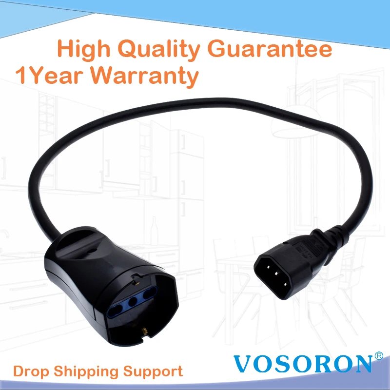 IEC320 C14 To Italy…