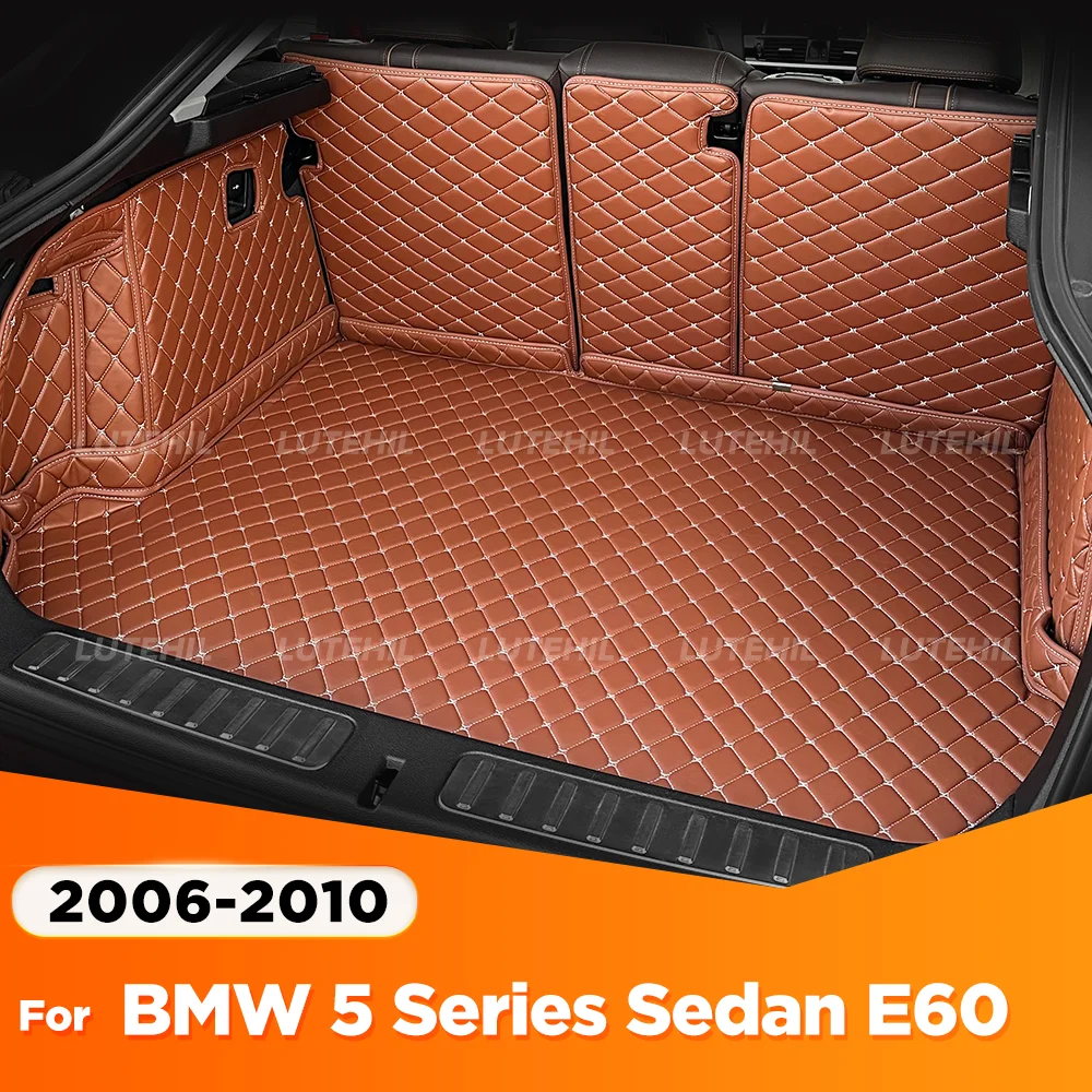 

Для BMW 5 серии седан E60 2006-2010 09 08 07, авто полное покрытие, коврик для багажника, автомобильный защитный коврик, грузовой вкладыш, аксессуары для интерьера