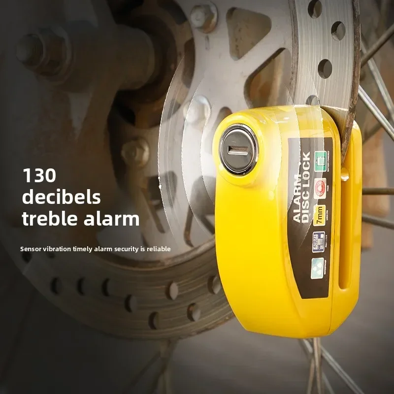 

Guardian Disc-Lock Pro - Vibration-Activated Anti-Theft Alarm for Electric Bikes & Motorcycles