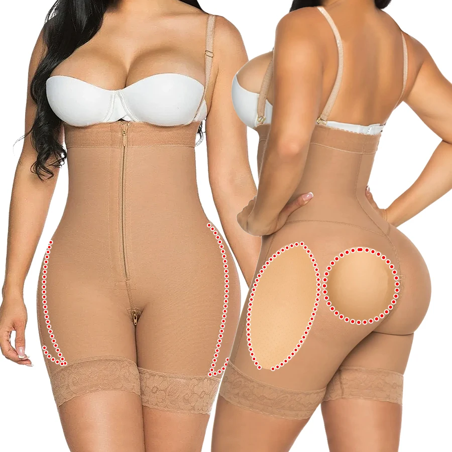 

Tummy Reducing Shaper Corset Butt Lifter Girdles Slimming Panties Fake Buttock Enlargement Hip Pads Women High Waist Body Sheath