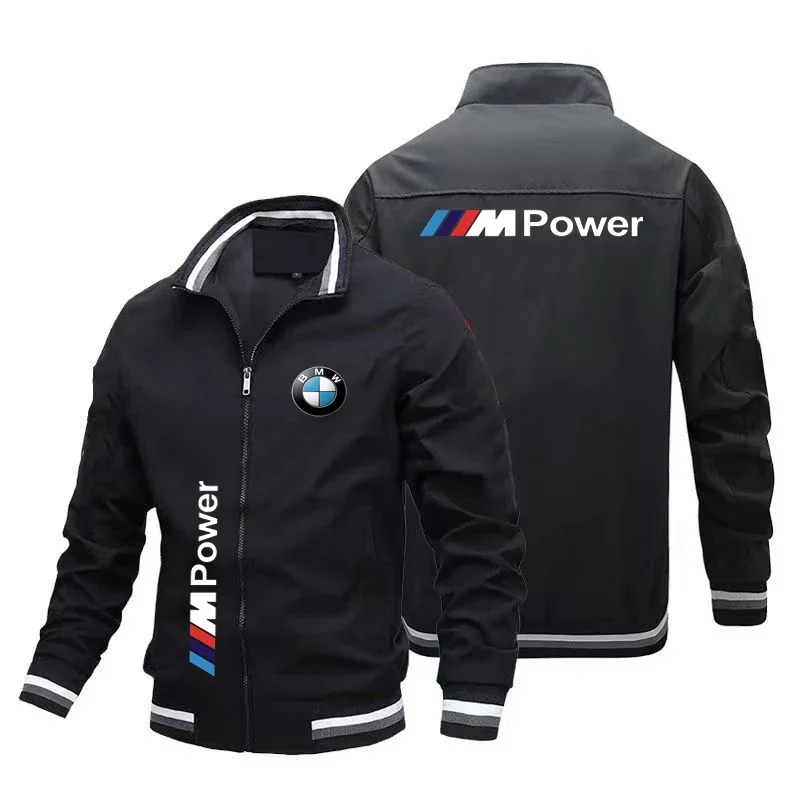 

2025 New BMW Cycling Jacket Fashion Leisure Sports Bike, Extra Large Outdoor Street Racing Motorcycle BMW Jacket
