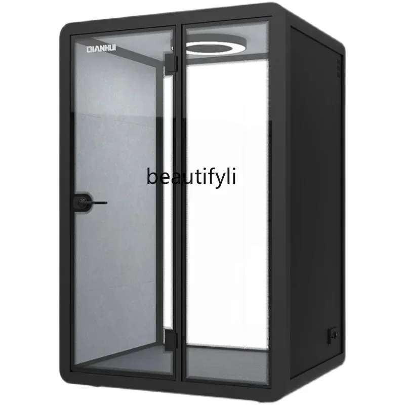 25LDTelephone booth Removable household soundproof room Indoor silent cabin Recording studio Office warehouse