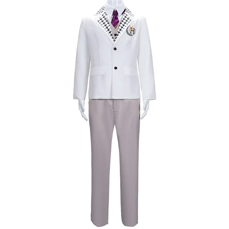 Anime BLUE LOCK Cosplay Reo Mikage Cosplay Costume Episode Nagi DK School Uniform Reo Mikage  Halloween White Suit Man Woman