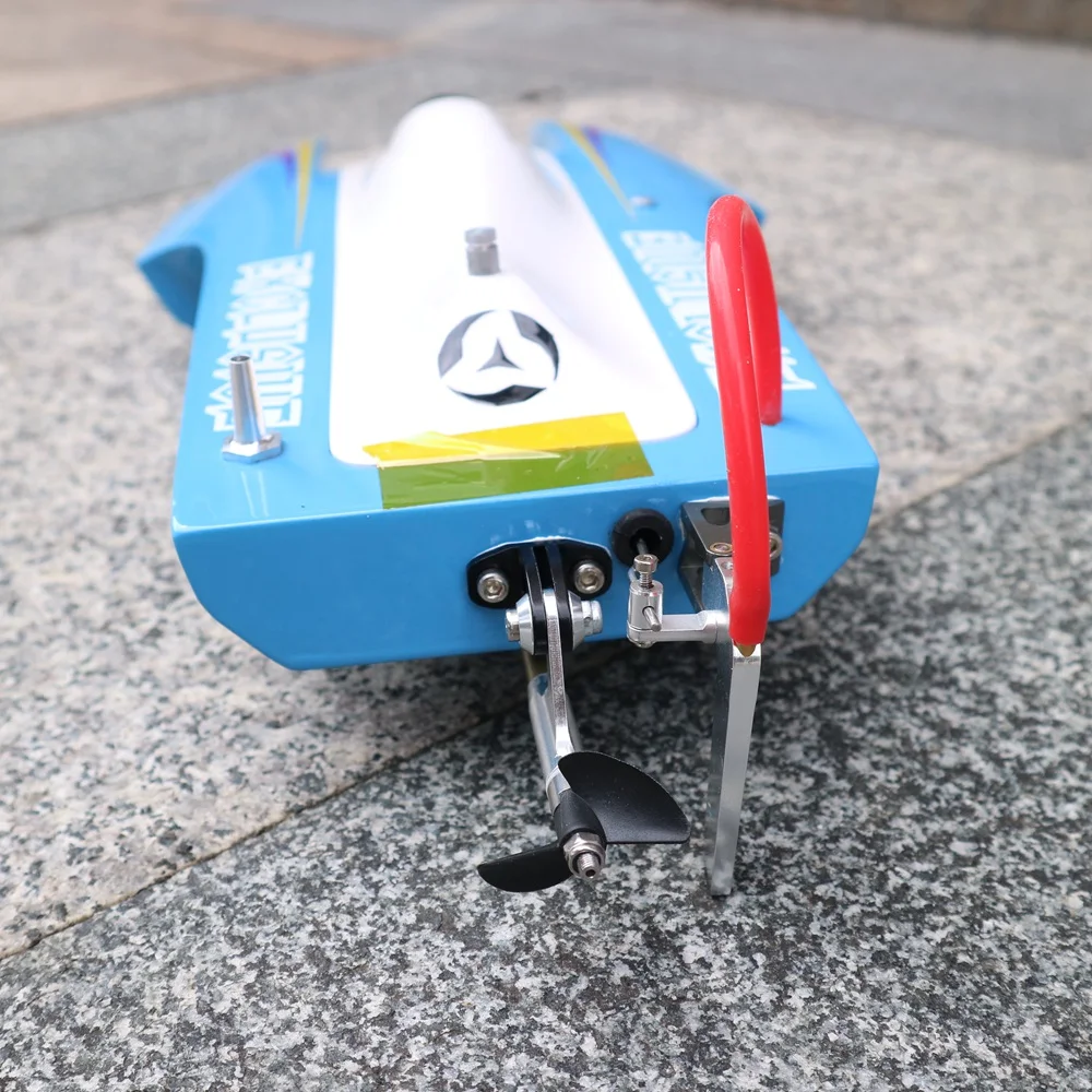 DT M380 Lightning Fiberglass Brushless RC Boat/ Catamaran with Motor 2435 KV2700/ 40A ESC/ 17g Servo