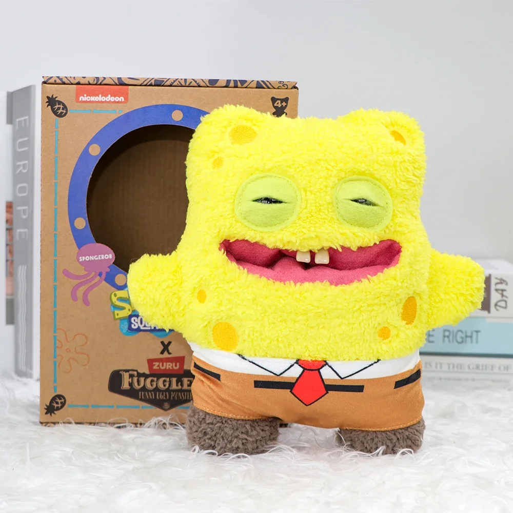 Fuggler Originele Lelijke Monster Tand Spongebob Squarepants Knuffel 22 cm Gevulde Anime Gift Lelijke Monster Knuffels 22 cm Gift