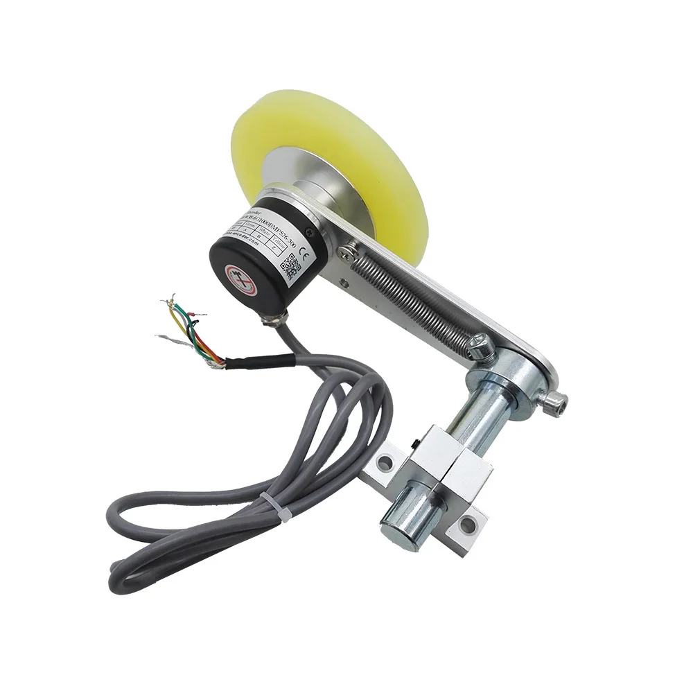 CALT GHW38 Rotary Encoder Length Measuring Sensor Pulse Output with 200mm 300mm Measuring Wheel