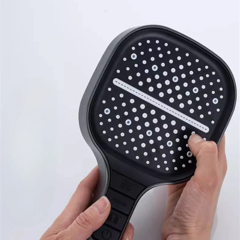 New Light Luxury Modern Household Titanium Shower Head with Large Hole and Large Water Outlet Smart Shower Head for Bathing