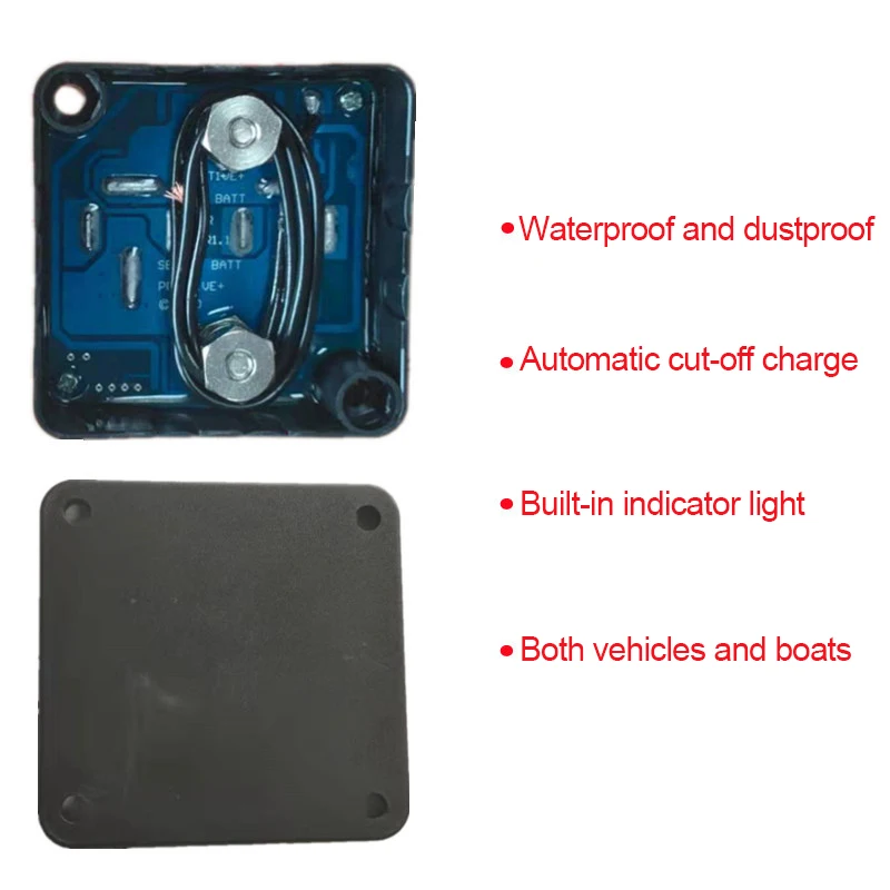 Dual Battery Smart Isolator VSR Smart Switch 12V 140A Auto Parts Voltage Sensitive Relay Battery Isolator Automatic Charging