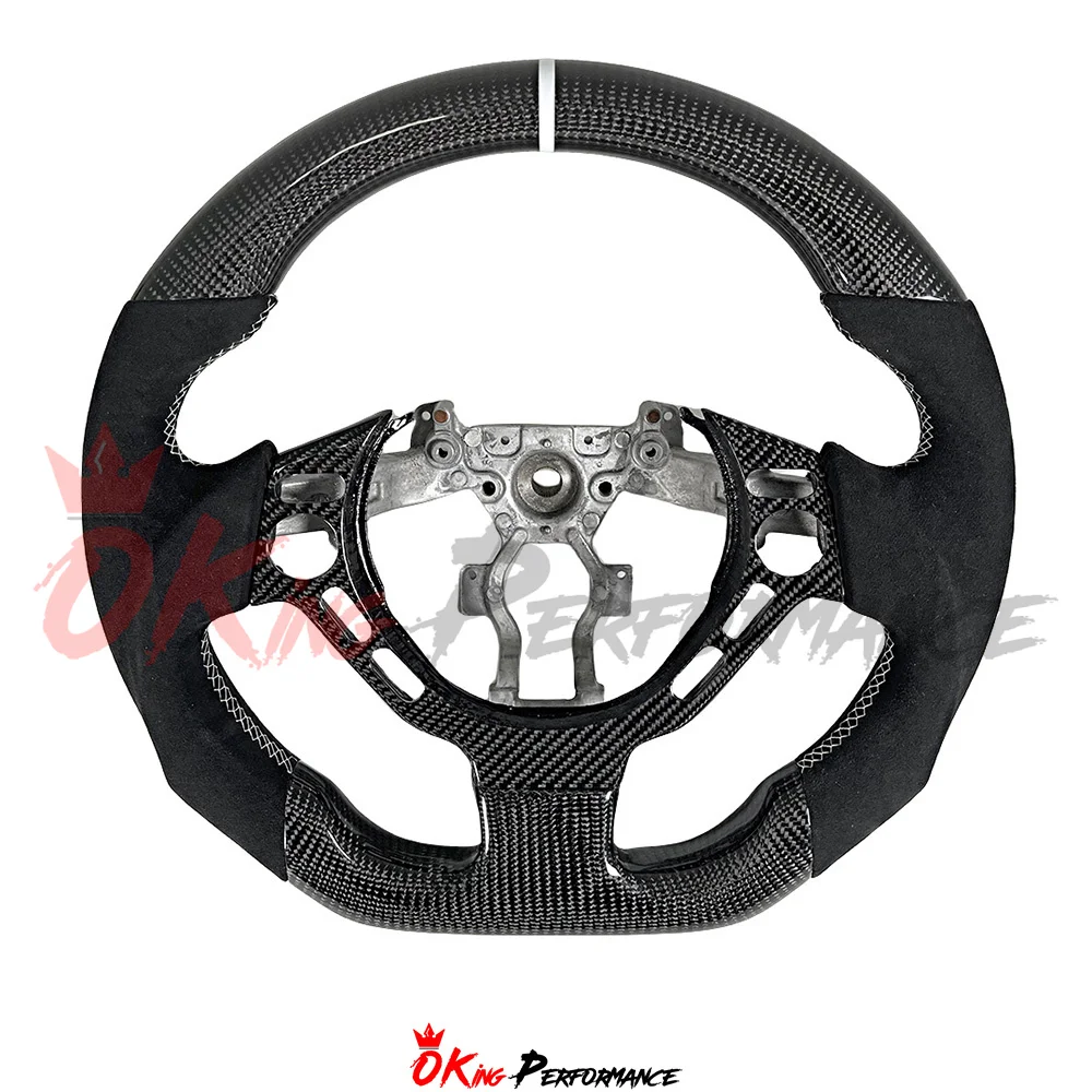 

Customize Carbon Fiber Alcantara Steering Wheel With Center Trim Cover for Nissan R35 GTR 2008-2016