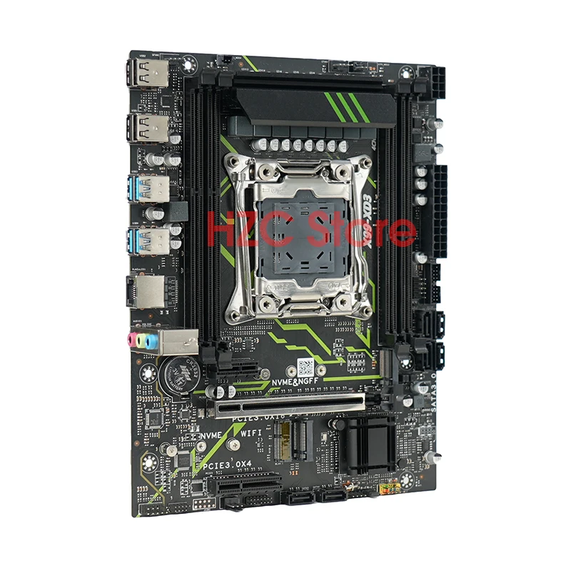 マザーボードとメモリセットx99 cpu:2696v3 x2 X99 DDR3 マザーボードコンボセットキット、Xeon E5 2696 V3 CPU、32GB
