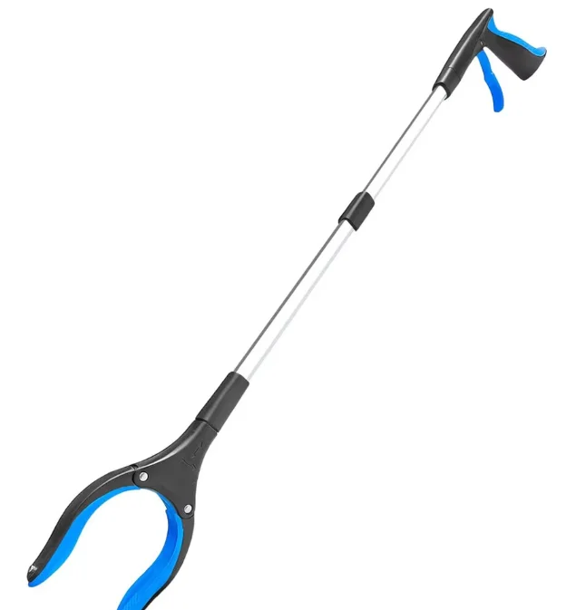 83cm Foldable Gripper Hand Tool Collapsible Litter Reacher Picker Easy Cleaning Garbage Grabber for Home And Garden