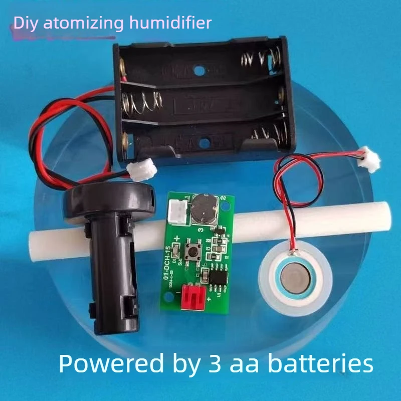 

5pcs Single Head Atomization Module 5V Ultrasonic Humidifier Board for Student Science Experiment DIY Project