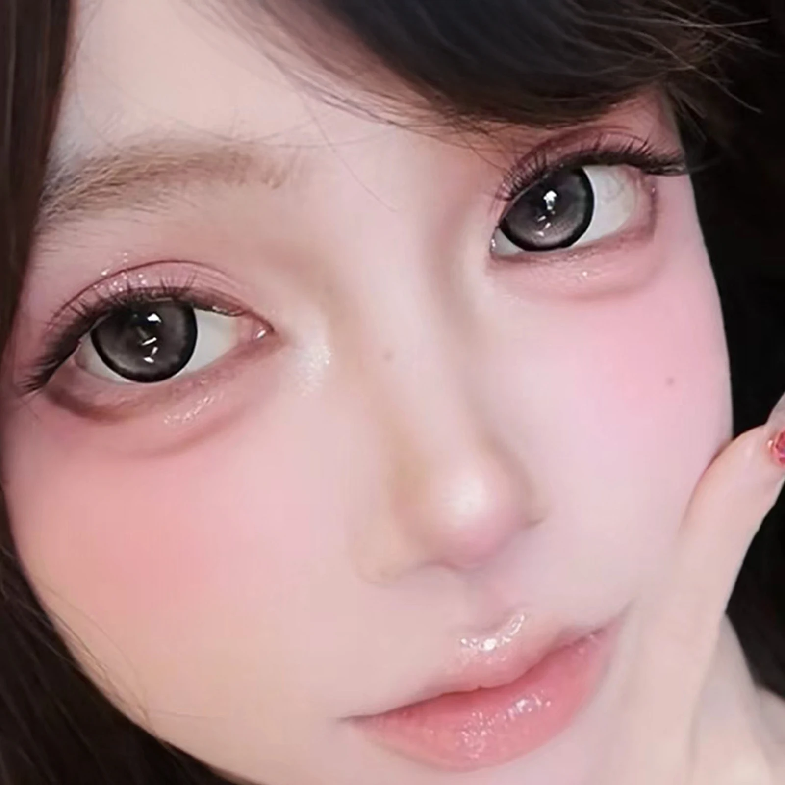 接着剤不要つけまつげエクステンション接着剤不要Cカール7-13mmミックスブラックつけまつげ再利用可能ナチュラルルックメイクアップ