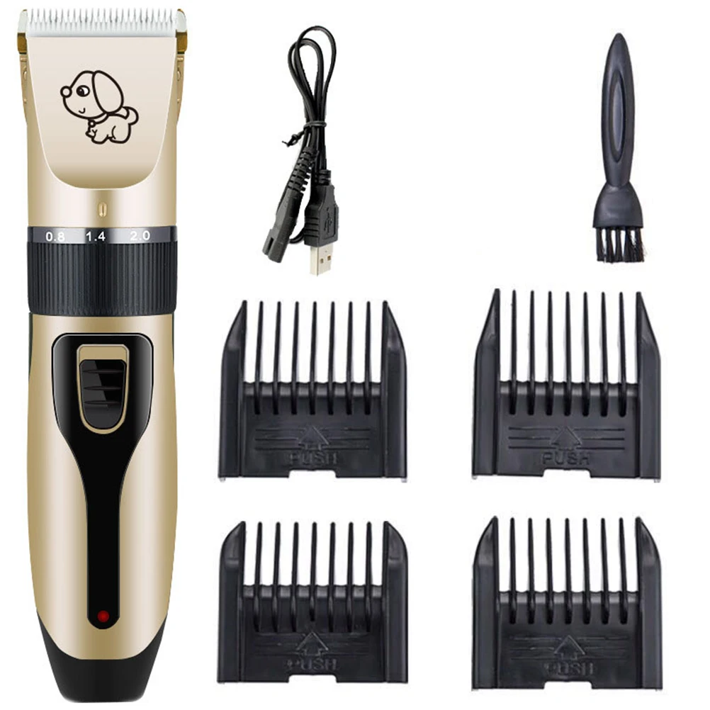 

Cordless Pet Clipper Set Professional Charging Mode for Small Dogs Dog Clippers Kit Quiet 08 11 14 17 20mm Adjustable Hair