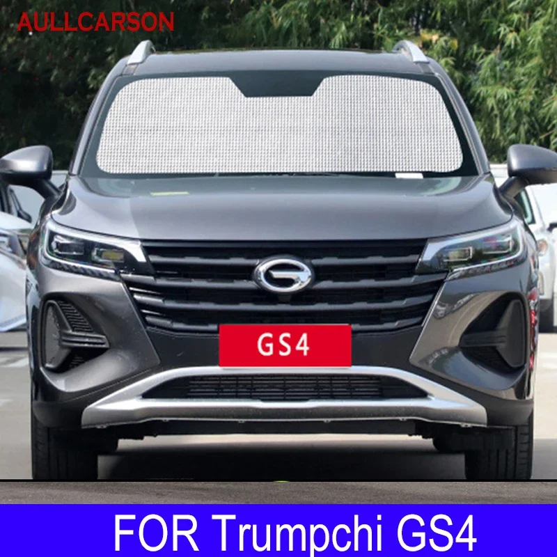 For Trumpchi GS4 2022 2021 Sunshades UV Protection Curtain Sun Shade Film Visor Front Windshield Cover Protector Car Accessories