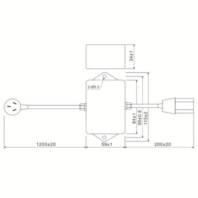 EMI FILTER SGAP-10A2 Plug type high performance power filter 250VAC/10A 50/60HZ HPF 25/085/21