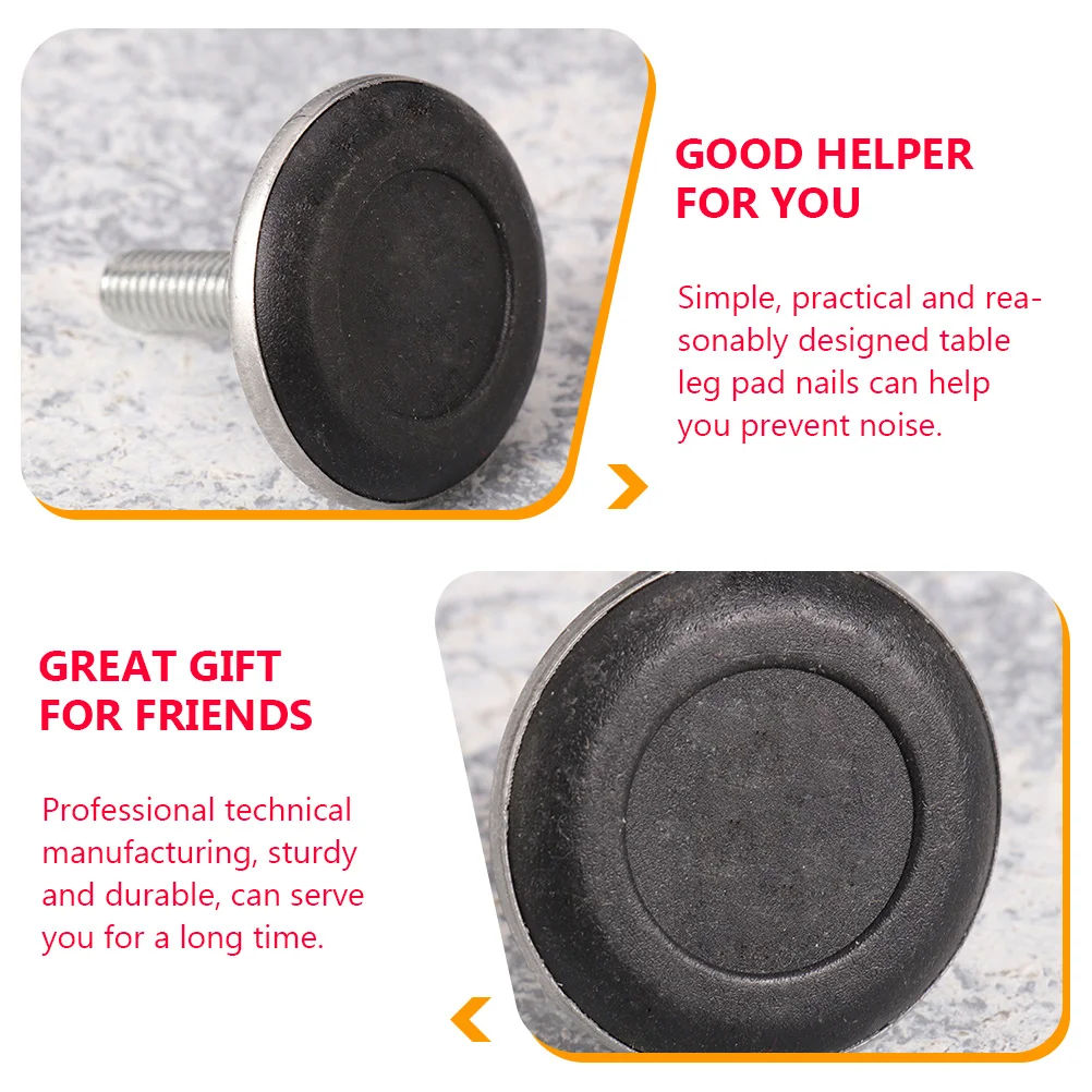 

20pcs Furniture Leg Pads Table Chair Feet Levelers Floor Protectors Anti-Noise Glide Pads Sturdy Durable Protective Nail