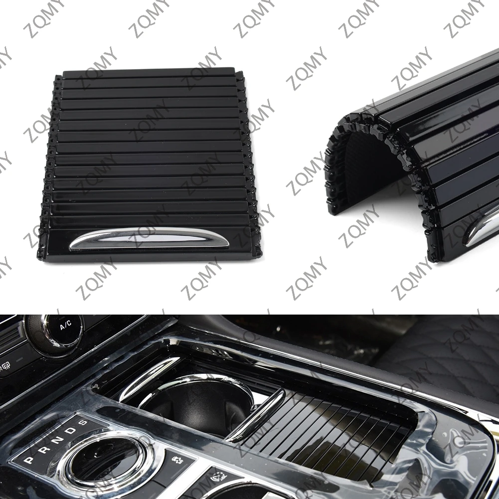 Car Center Console Cup Holder Roller Blind For Jaguar XJ XJR XJR575 2010 2011 2012 2013 2014 2015 2016 2017 2018 2019