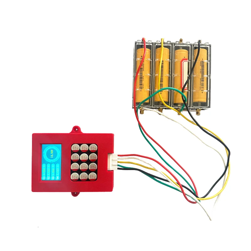 Heltecbms Lipo/lifepo4/LTO battery cell Balancer 4s 6s Active balancer with voltage display TFT voltage tester 5A equalizer