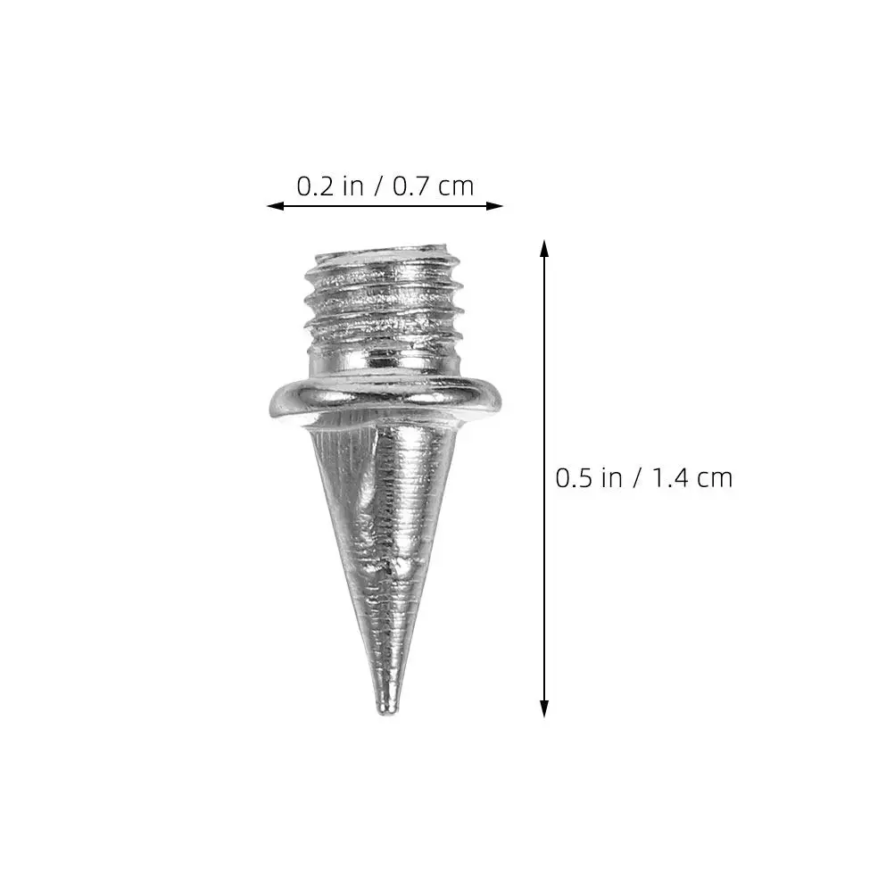 30Pcs Metal Track Spikes Steel Sprint Track Spike Replacements Running Shoes Athletics Spikes for Running Shoes