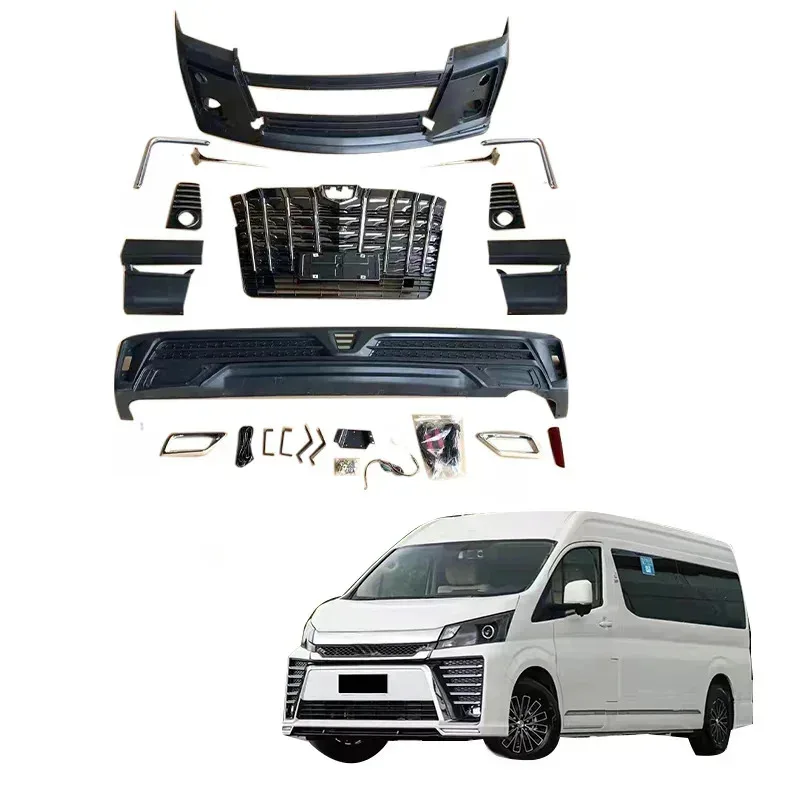 

High Quality Car Modified Body Set PP Bumper Grille Upgrade Parts