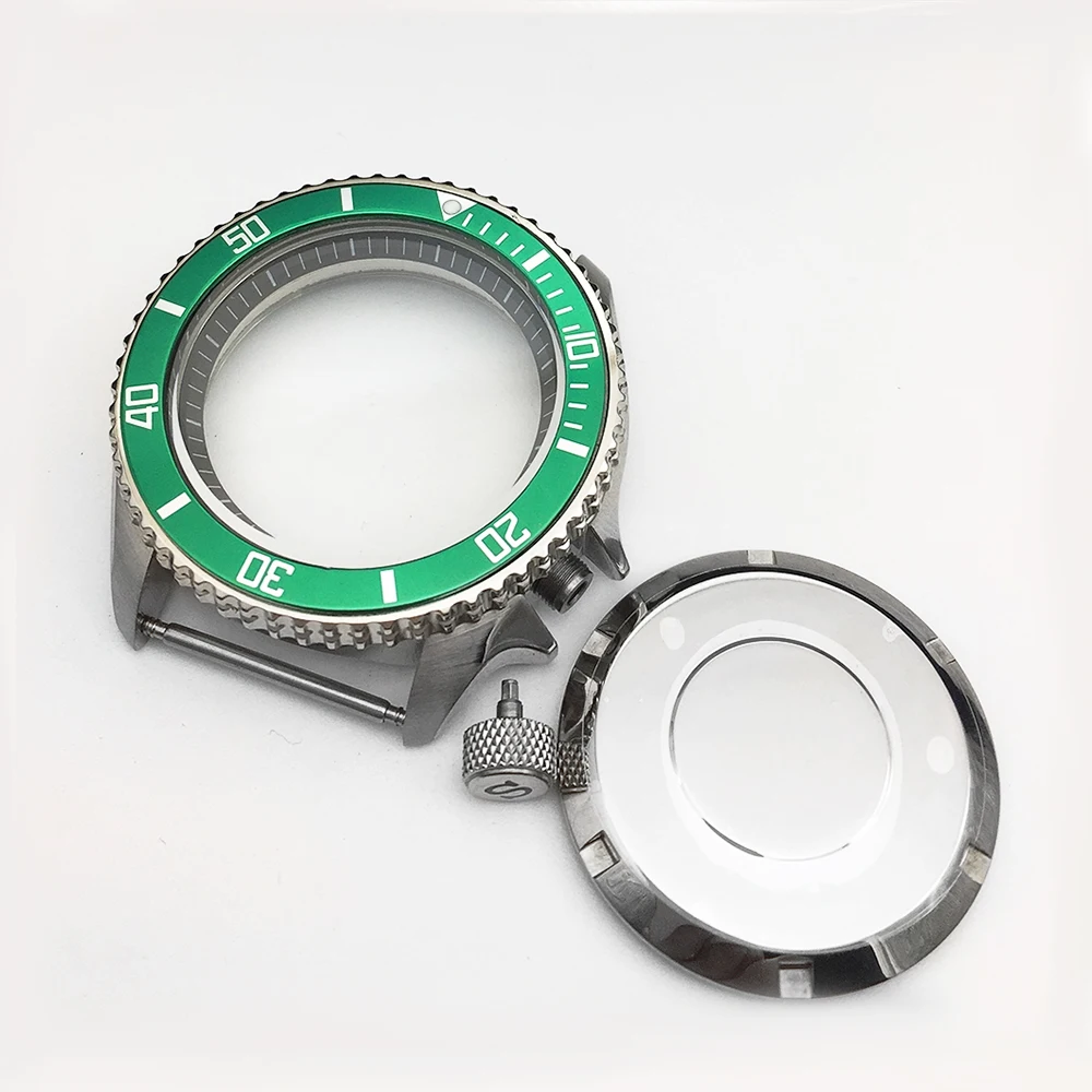 

PARNSRPE Мужские часы NH35 Корпус из нержавеющей стали 316L 42 мм Дайвинг NH35 Механизм NH36 для циферблата 28,5 мм