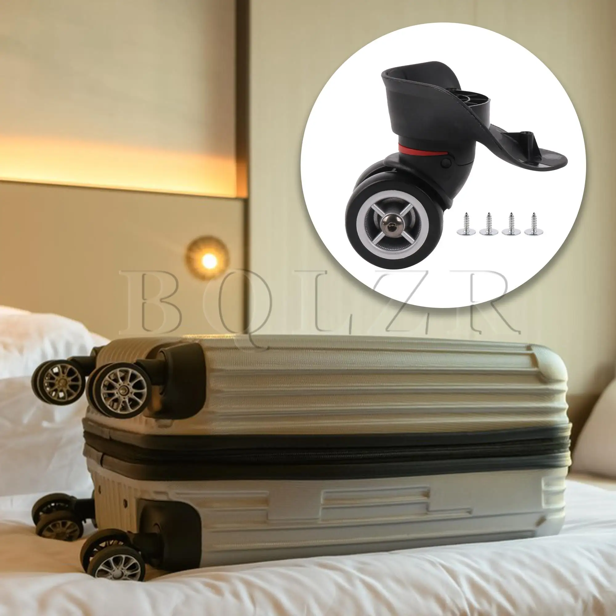 BQLZR Luggage Wheel Suitcase Caster Roller for Repair 3.94 Inch W042 Left Kit