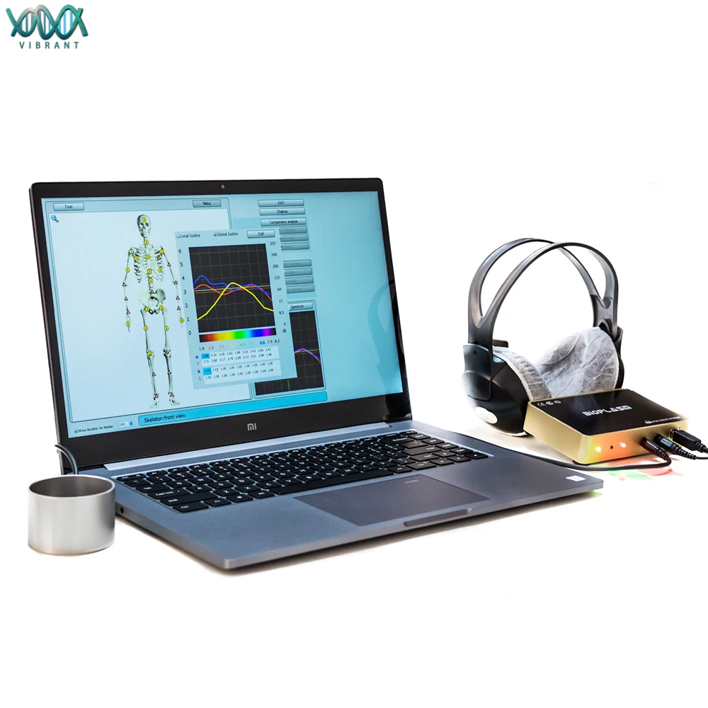 أحدث إصدار لعام 2024 محلل صحة الجسم بمسح تلقائي لتحليل BIOPlasm NLS