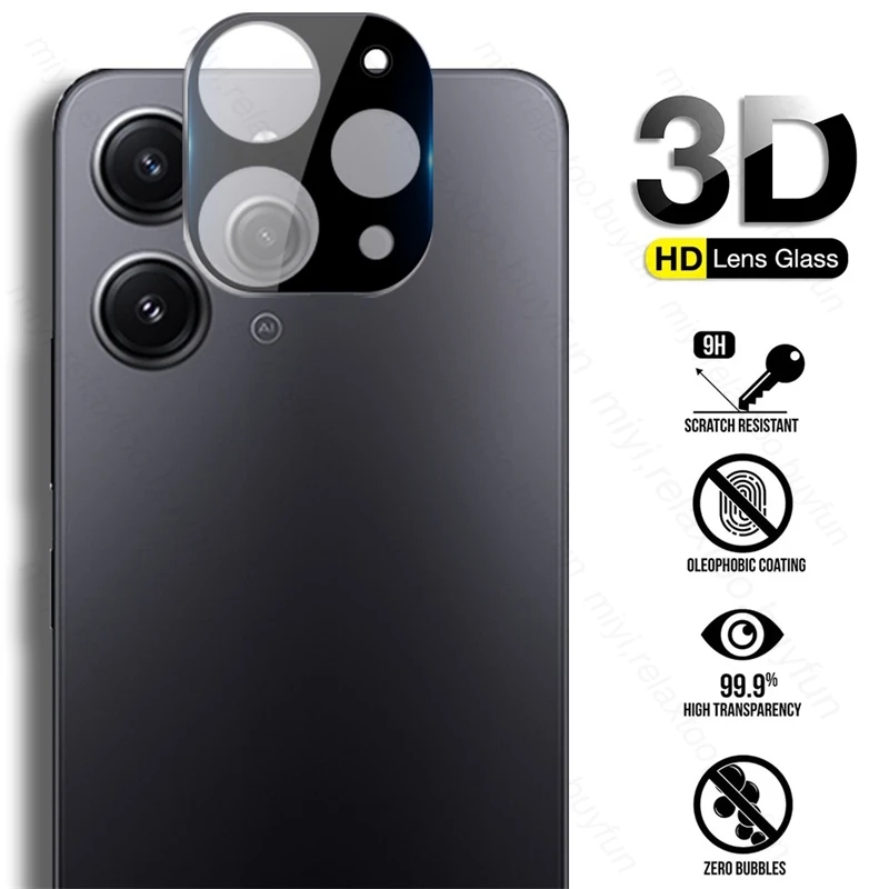 2PCS Camera Protector Case For Xiaomi Redmi 12 4G 3D Tempered Glass Lens Cover On Xiomi Redmy Readmi Redmi12 4G 23053RN02A 6.79\