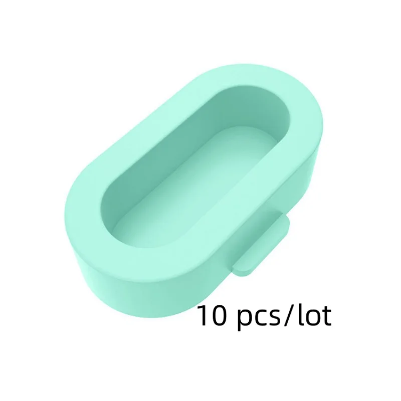 10 ピース/ロットシリコン防塵プラグ充電ポートプロテクターキャップガーミンフェニックス 7 5 6 フォアランナー 965 955 265 255 時計アクセサリー