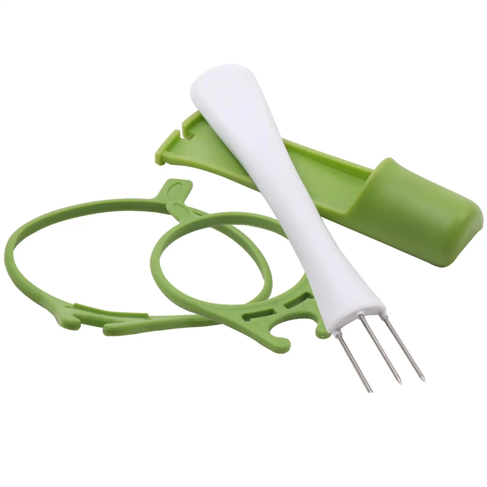 Pickle Jar Fork Pickle Picker Olive Pepper Food Grabber Unique Kitchen Gadgets Pickle Fork with Long Handle for Kitchen Gadgets