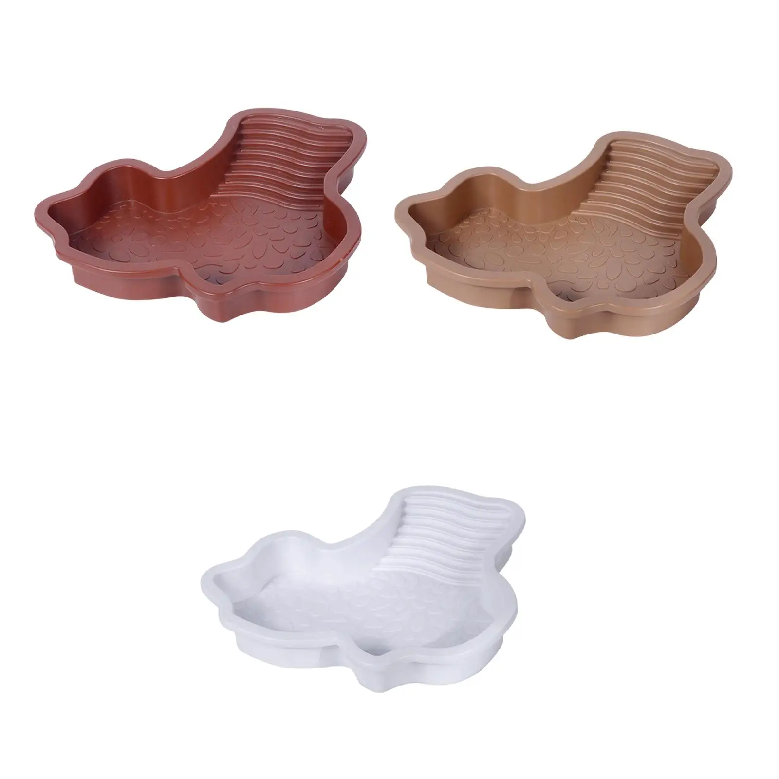 

Reptile Bathing Pool Reptile Feeding Water Bowl for Tortoises Snake Gecko