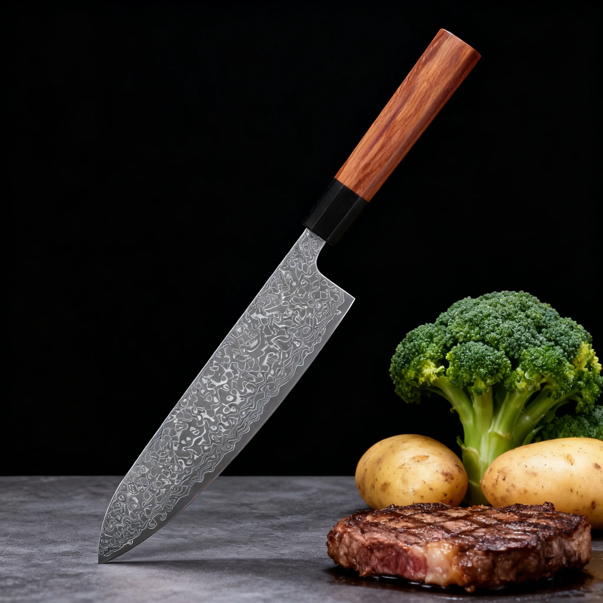 

Household Chef Knife 67 layer Damascus Steel Cleaver Knife Fruit Vegetable Meat Cooking knife Cutting Tools Kitchen Tools