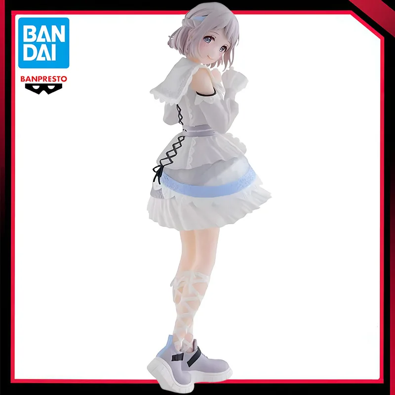 

In Stock Original Banpresto ESPRESTO ( Gakuen IDOLM@STER ) Katsuragi Lilja Action Figure PVC Model Collectible Toys Statue 22Cm