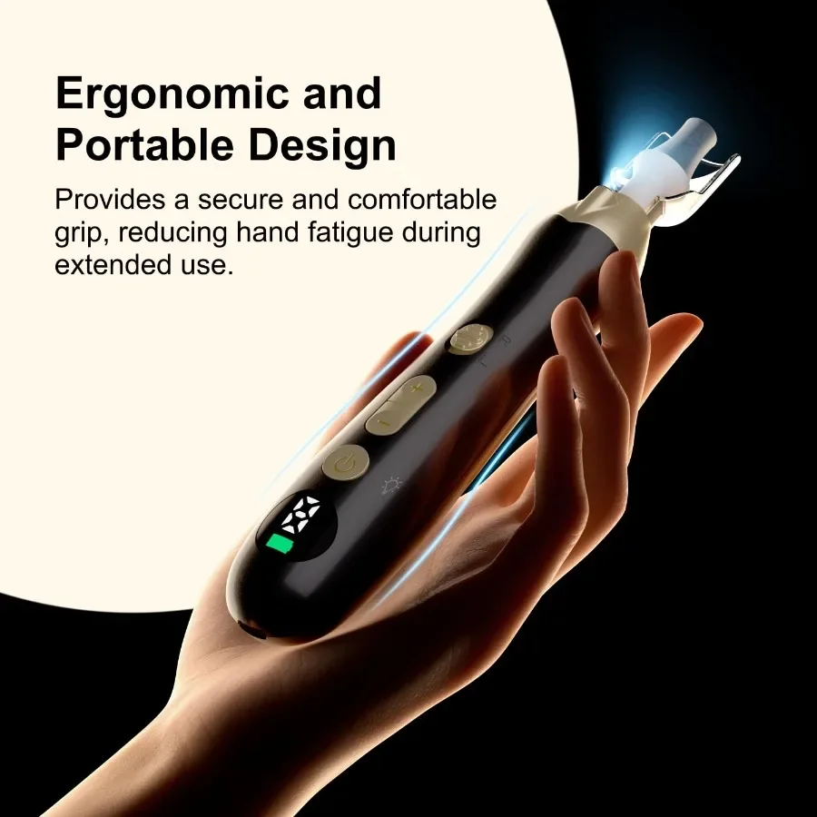 Kit de broca elétrica sem fio recarregável para lixa de unhas com velocidade variável de 9 velocidades para unhas em pó de imersão em gel acrílico portátil e